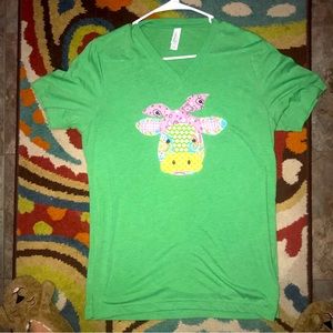 Bella canvas cow tee